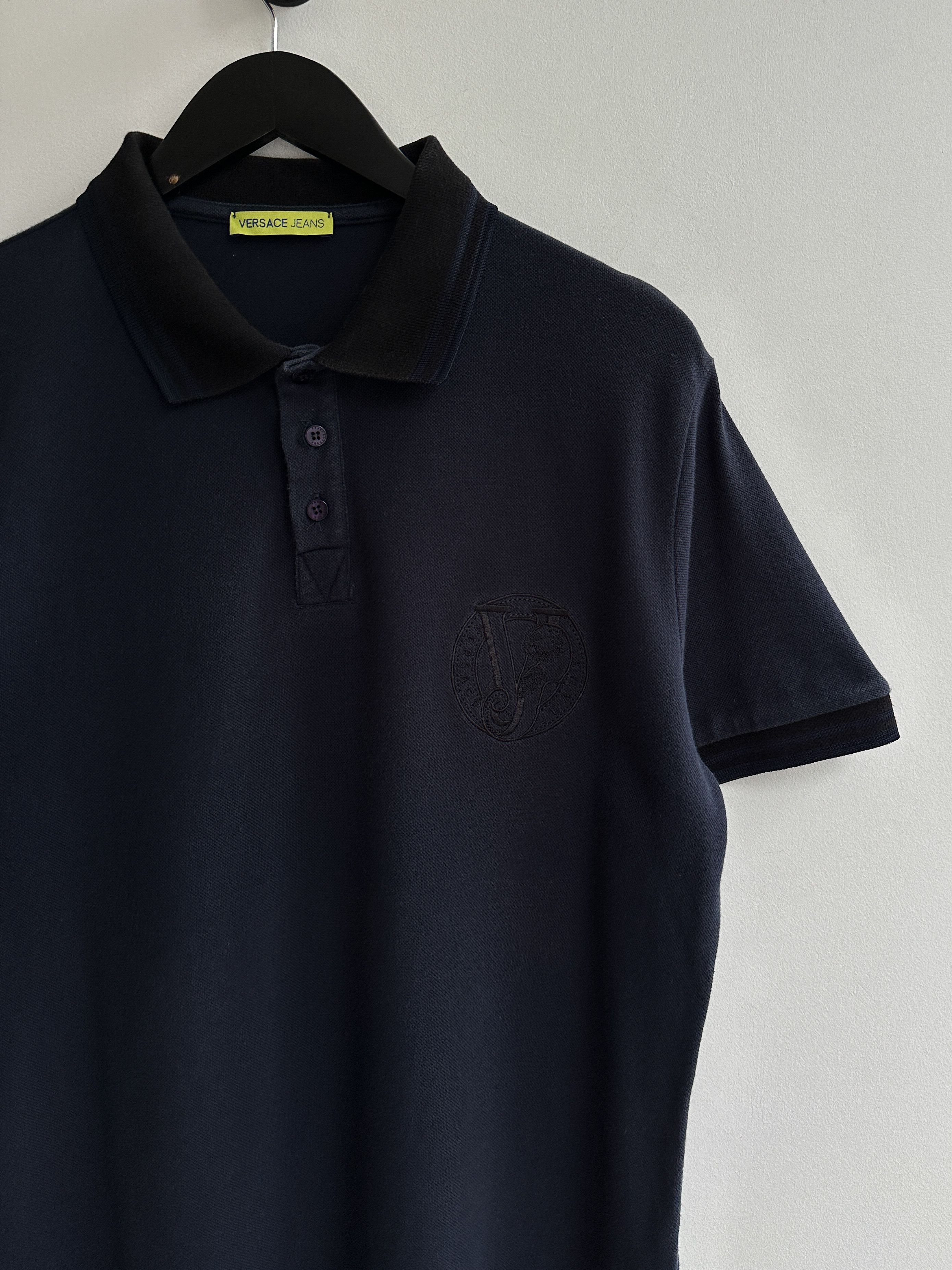 Versace Versace Jeans Polo Shirt Size US L / EU 52-54 / 3 - 3 Thumbnail