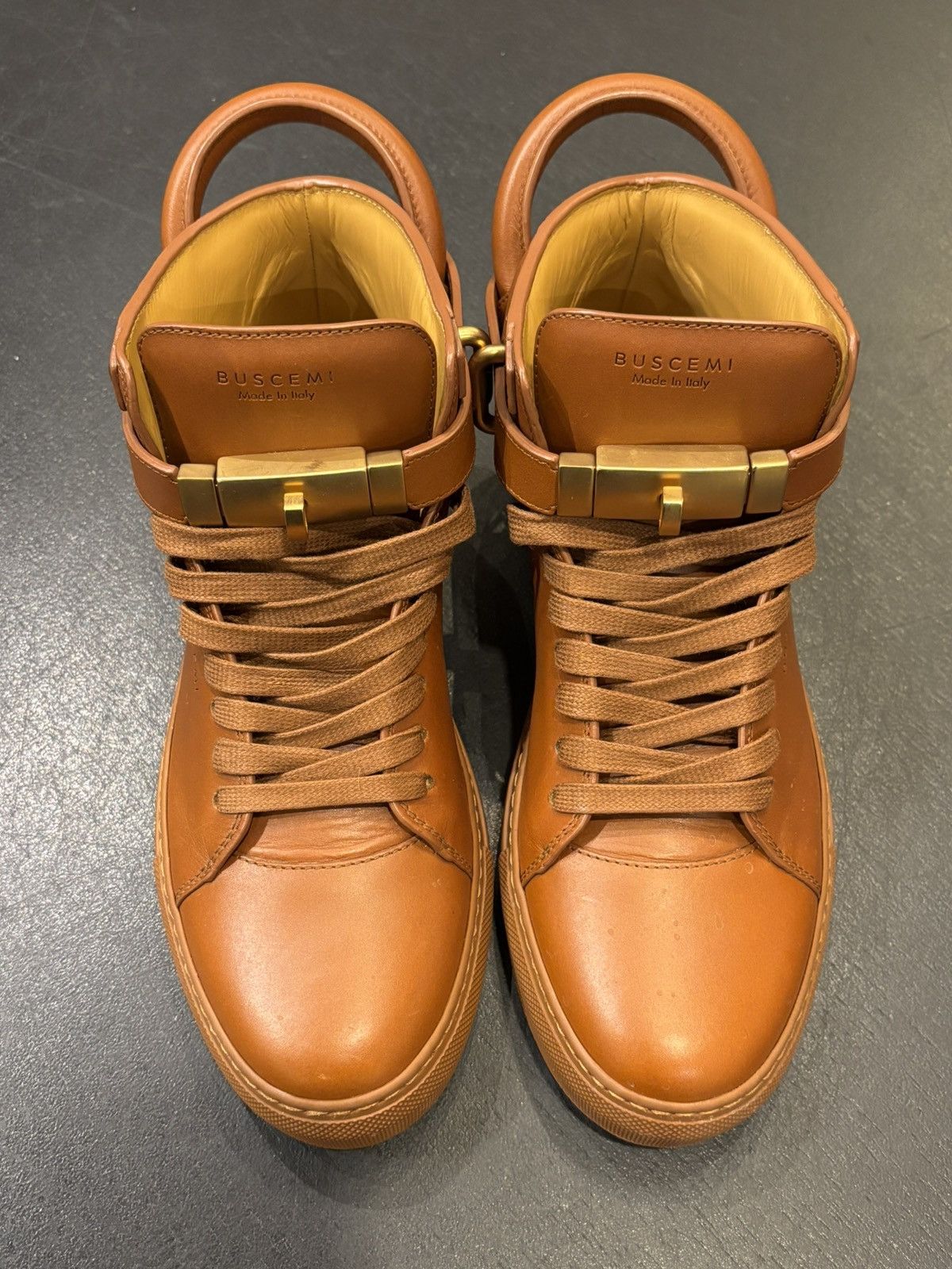 Buscemi Buscemi High Top Lock Sneakers Size US 8 / EU 41 - 6 Thumbnail