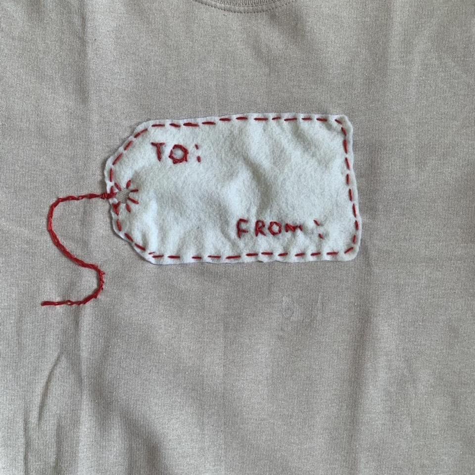 Fruit Of The Loom Hand embroidered ugly sweater Size US S / EU 44-46 / 1 - 2 Thumbnail