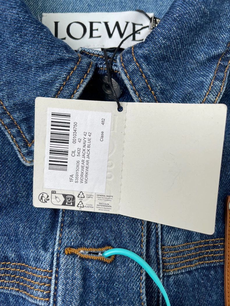 Loewe LOEWE SS22 Logo Plating Interface Pocket Workwear Buttoned Size S / US 4 / IT 40 - 3 Thumbnail