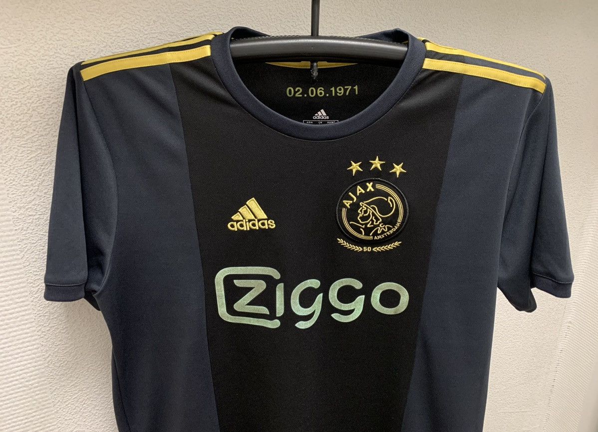 Adidas Ajax adidas soccer jersey L sz Ziggo Size US L / EU 52-54 / 3 - 3 Thumbnail