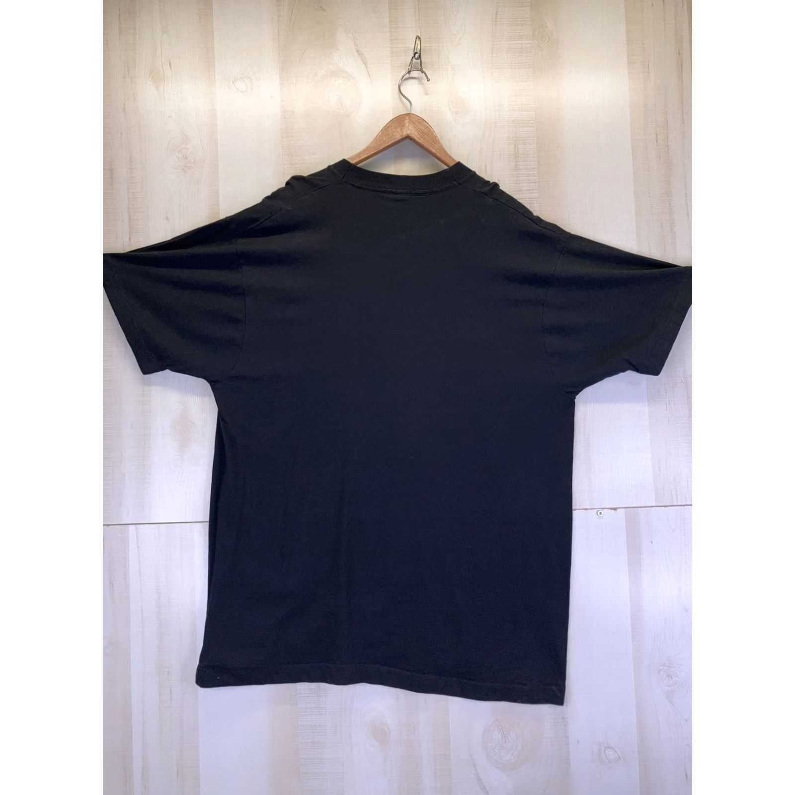 Fruit Of The Loom VINTAGE Fruit Of The Loom Shirt Mens 2XL Black Cotton Blend Single Stitch Gel Art Deer Pocket Crew Neck T-Shirt XXL-9284 Size US XXL / EU 58 / 5 - 7 Thumbnail