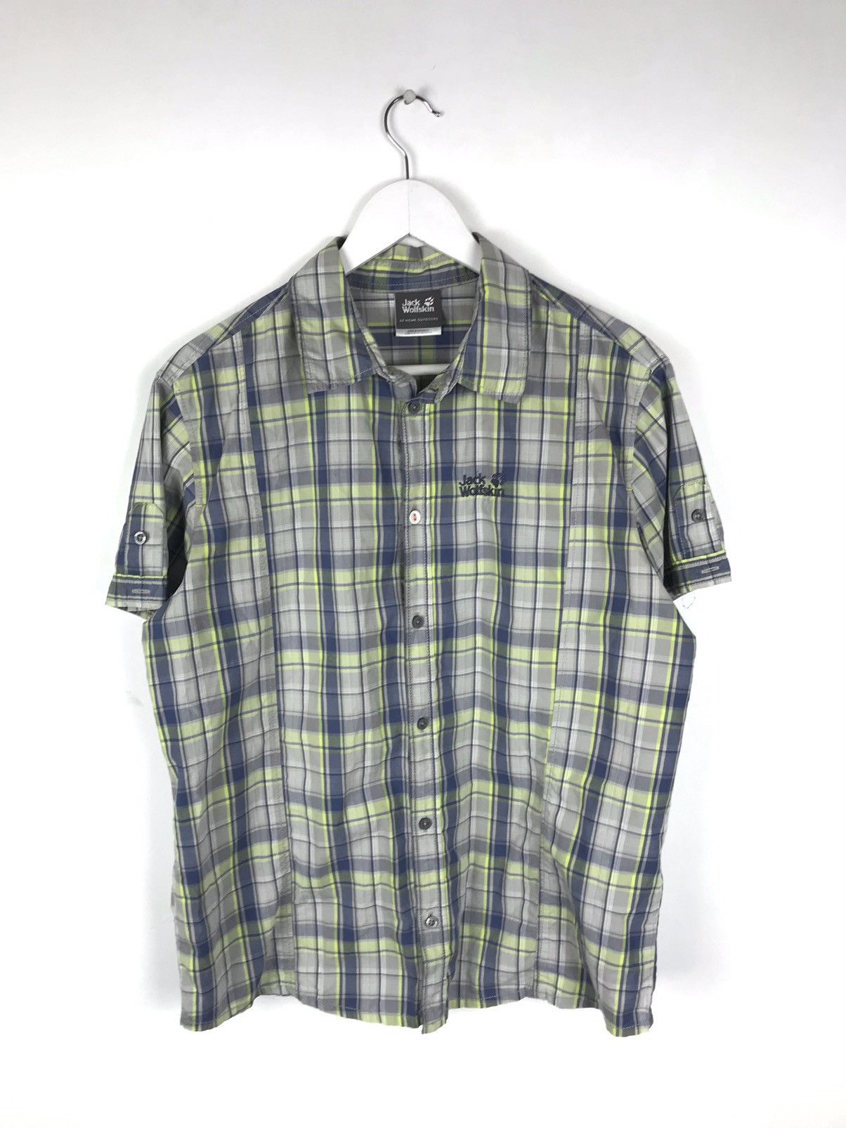 Jack Wolfskin Men’s M/50,Jack Wolfskin Quick Dry Short Sleeves Shirt,Activ Size US M / EU 48-50 / 2 - 1 Thumbnail