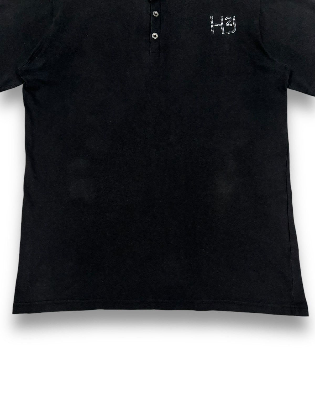 HYDROGEN Vintage Hydrogen H2J SunFaded Skull Swarovski Punk T-shirt Size US S / EU 44-46 / 1 - 6 Thumbnail