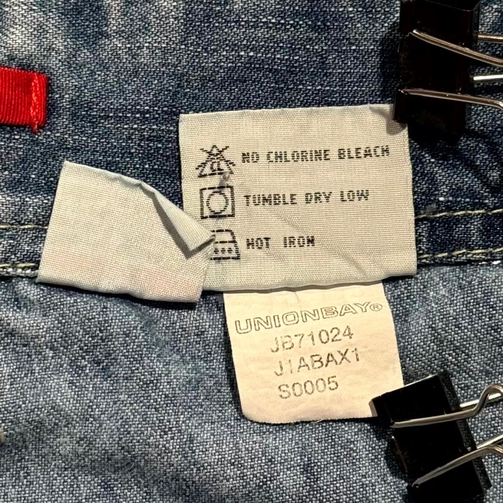 UNIONBAY Unionbay Capri Jeans Y2K Wide Leg Low Rise Utility Blue 9 32 Size 32" / US 10 / IT 46 - 4 Thumbnail