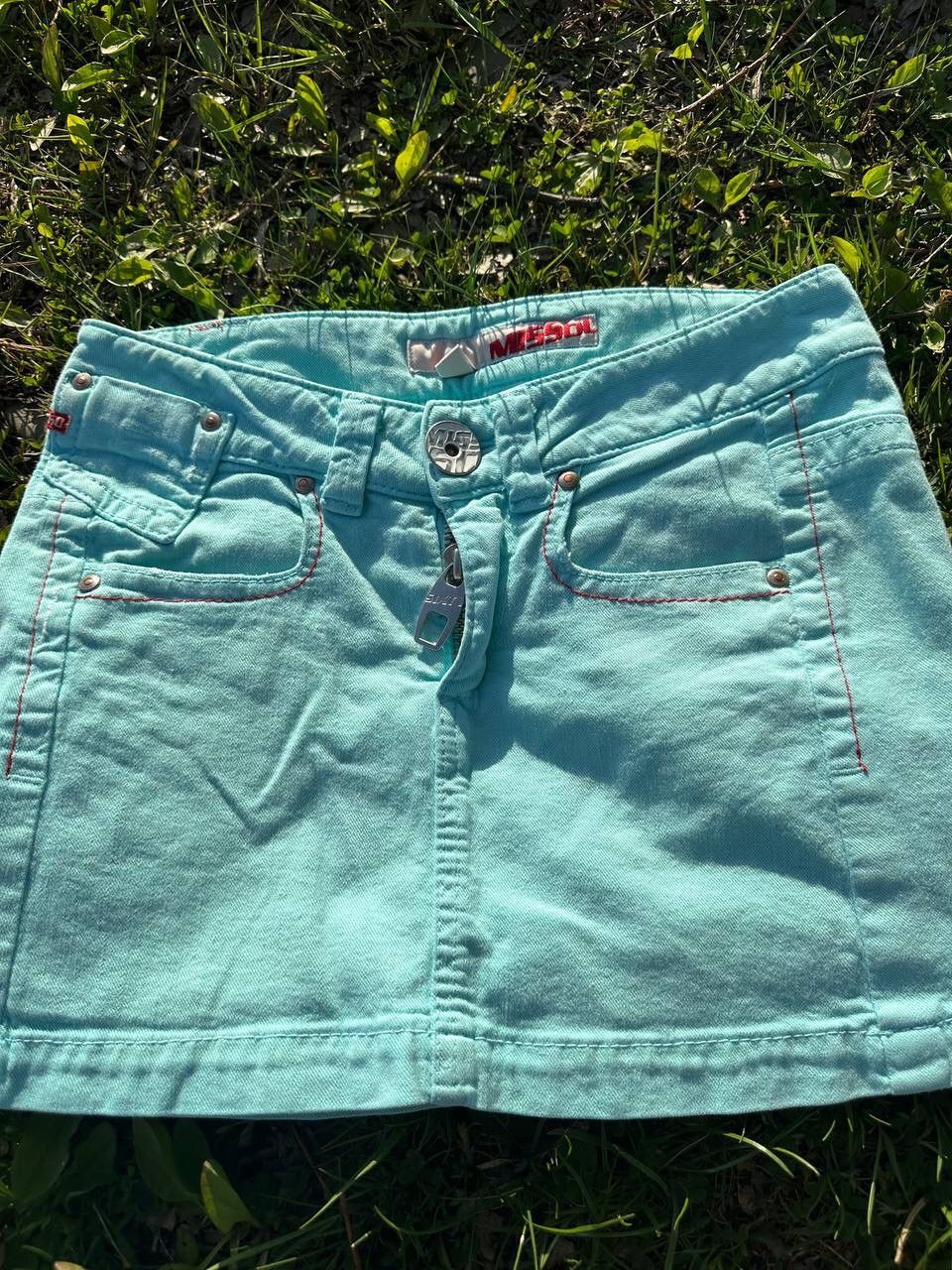 Japanese Brand × Miss Sixty Crazy Vintage Miss Sixty Mini Skirt Size 27" / US 4 / IT 40 - 3 Thumbnail