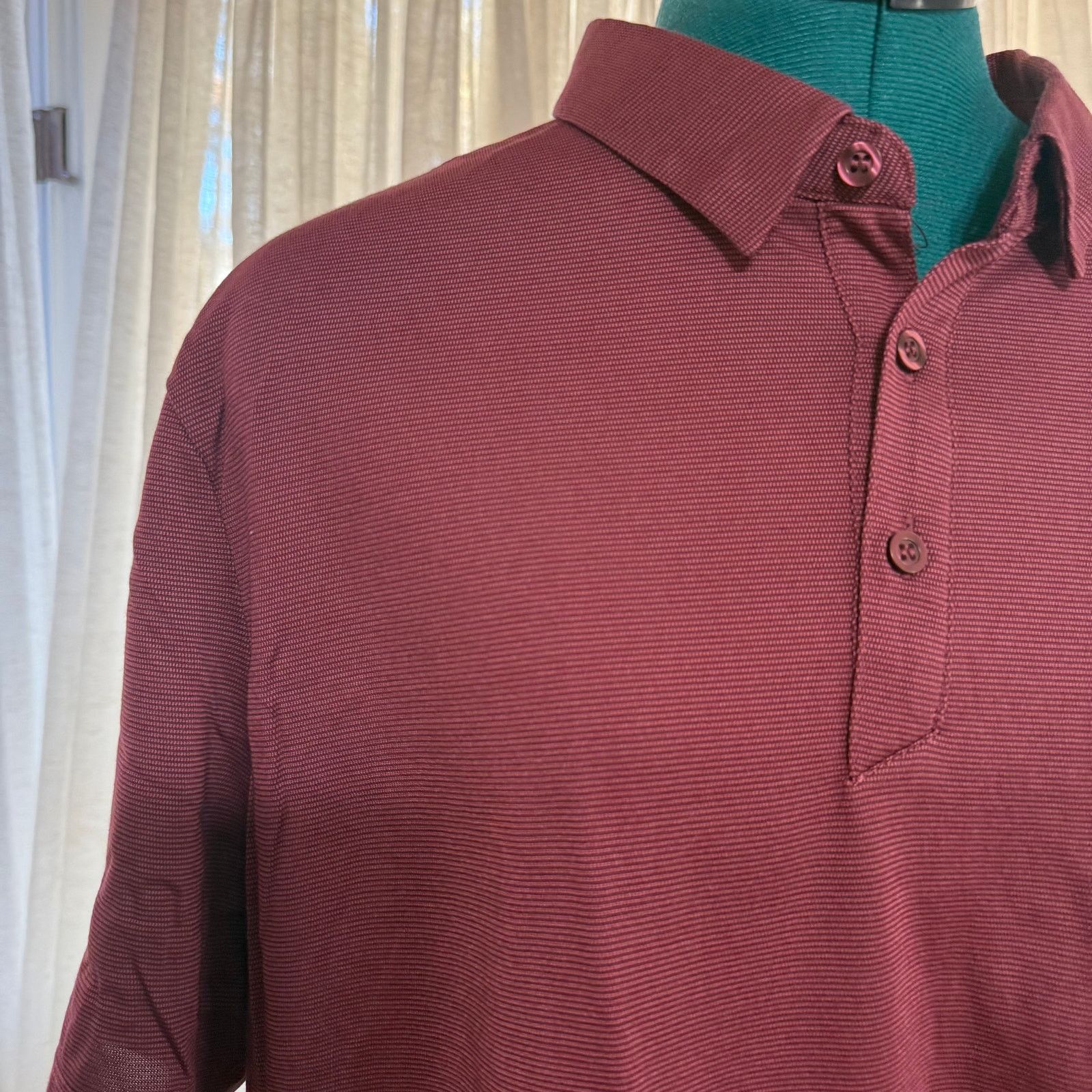 Other Modern Ambition Textured Polo Shirt | Sz L Size US L / EU 52-54 / 3 - 3 Thumbnail