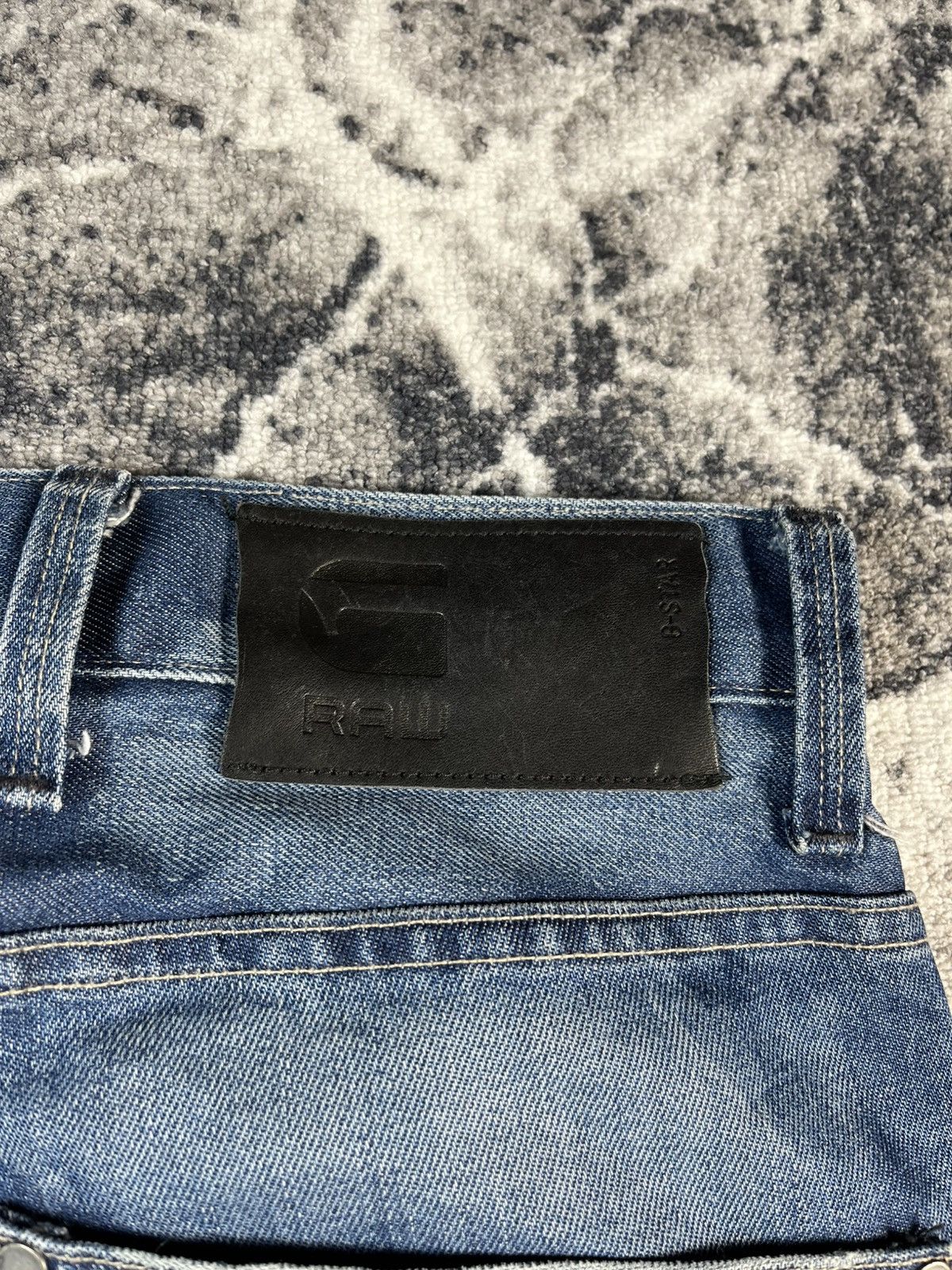G-Star G-Star Raw Jeans 28x30 Faded Distressed Denim Size US 28 / EU 44 - 13 Thumbnail