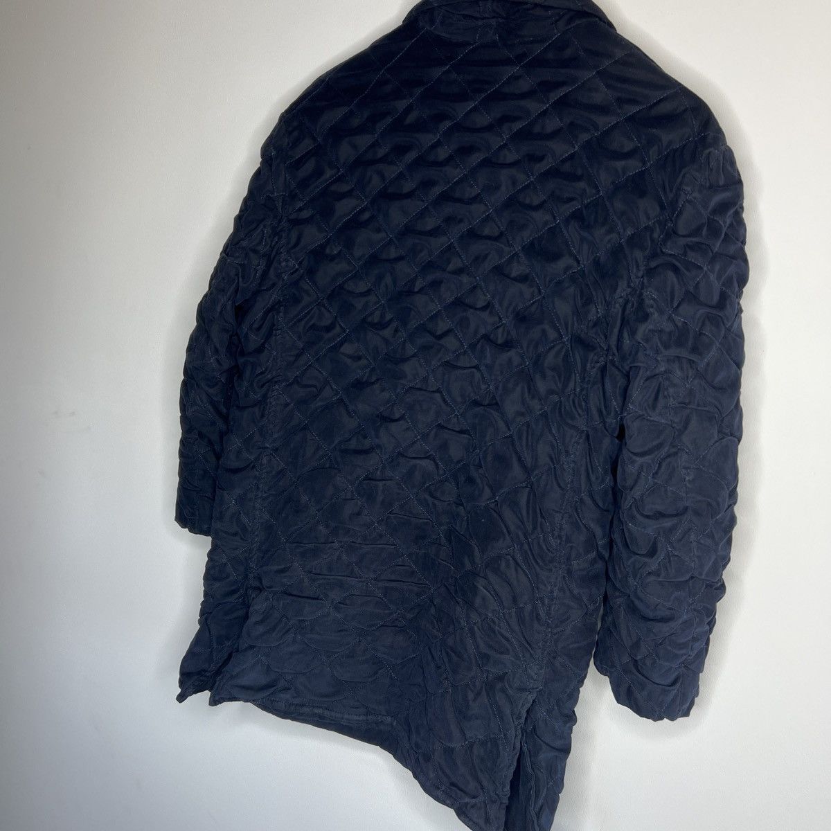 Hermes Women's Hermes Paris Quilted Jacket Coat Dark Navy Size 40 Size M / US 6-8 / IT 42-44 - 10 Thumbnail
