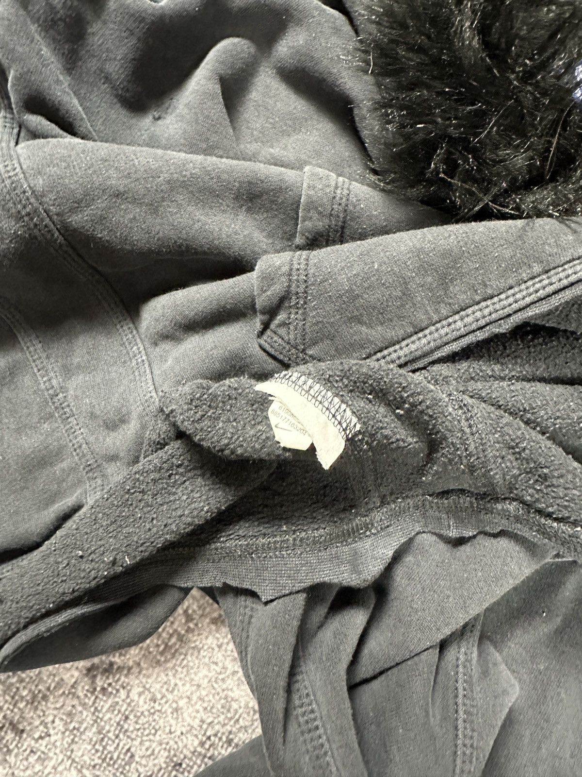 Nike Y2K Opium Nike Alt Fur Hoodie Streetwear Rare Casual S Size S / US 4 / IT 40 - 5 Thumbnail
