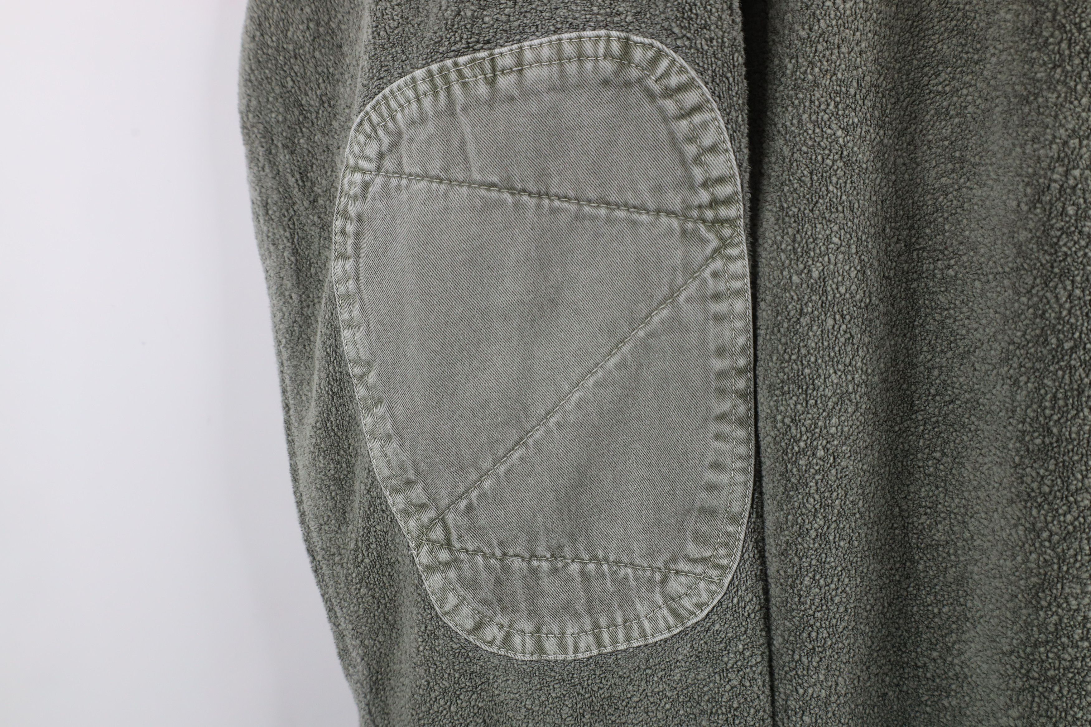 Vintage Vintage 90s The Territory Ahead Patch Terry Cloth Sweatshirt Size US L / EU 52-54 / 3 - 5 Thumbnail