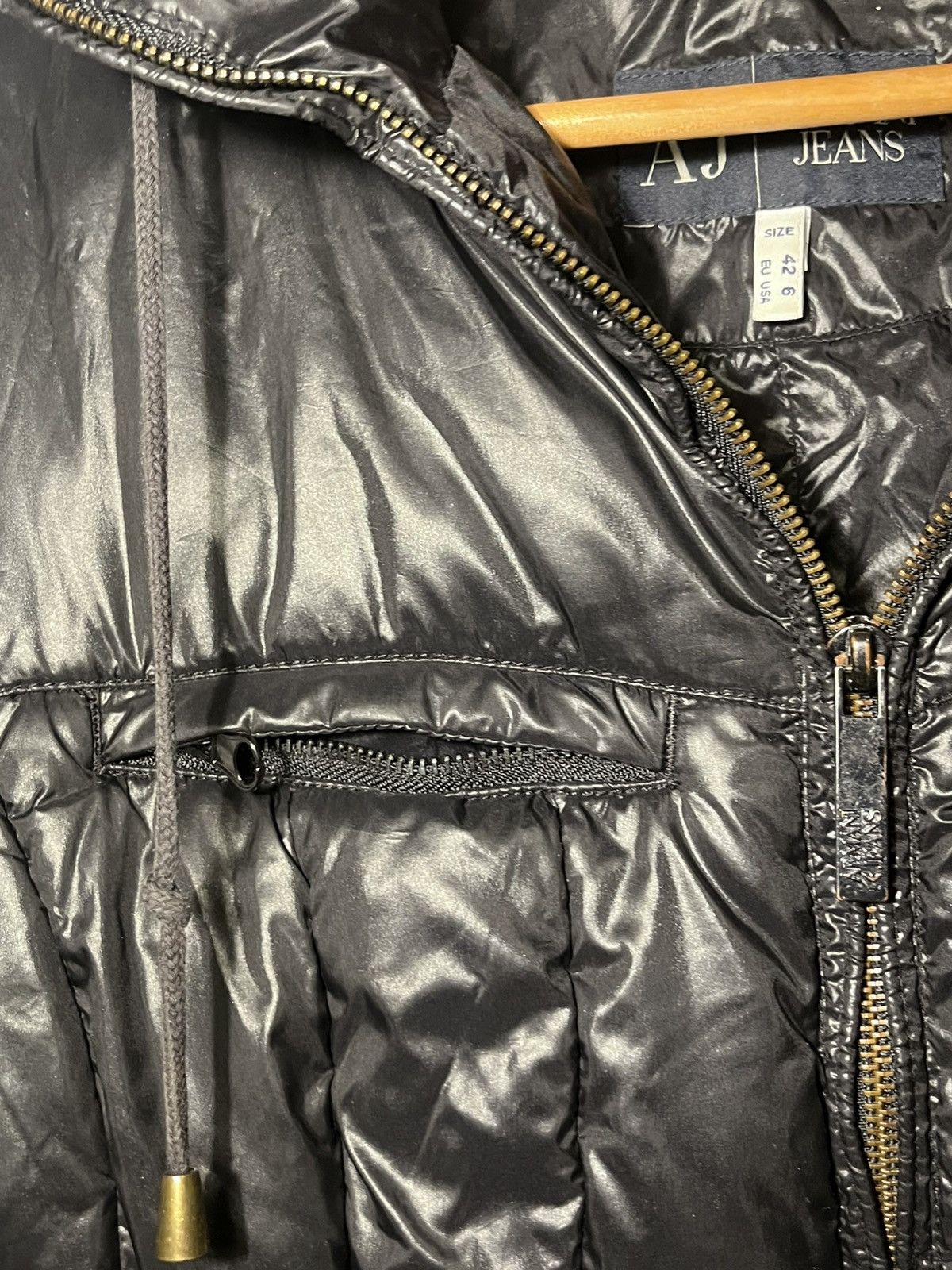 Armani Collezioni Armani jeans black puffer jacket Size M / US 6-8 / IT 42-44 - 3 Thumbnail