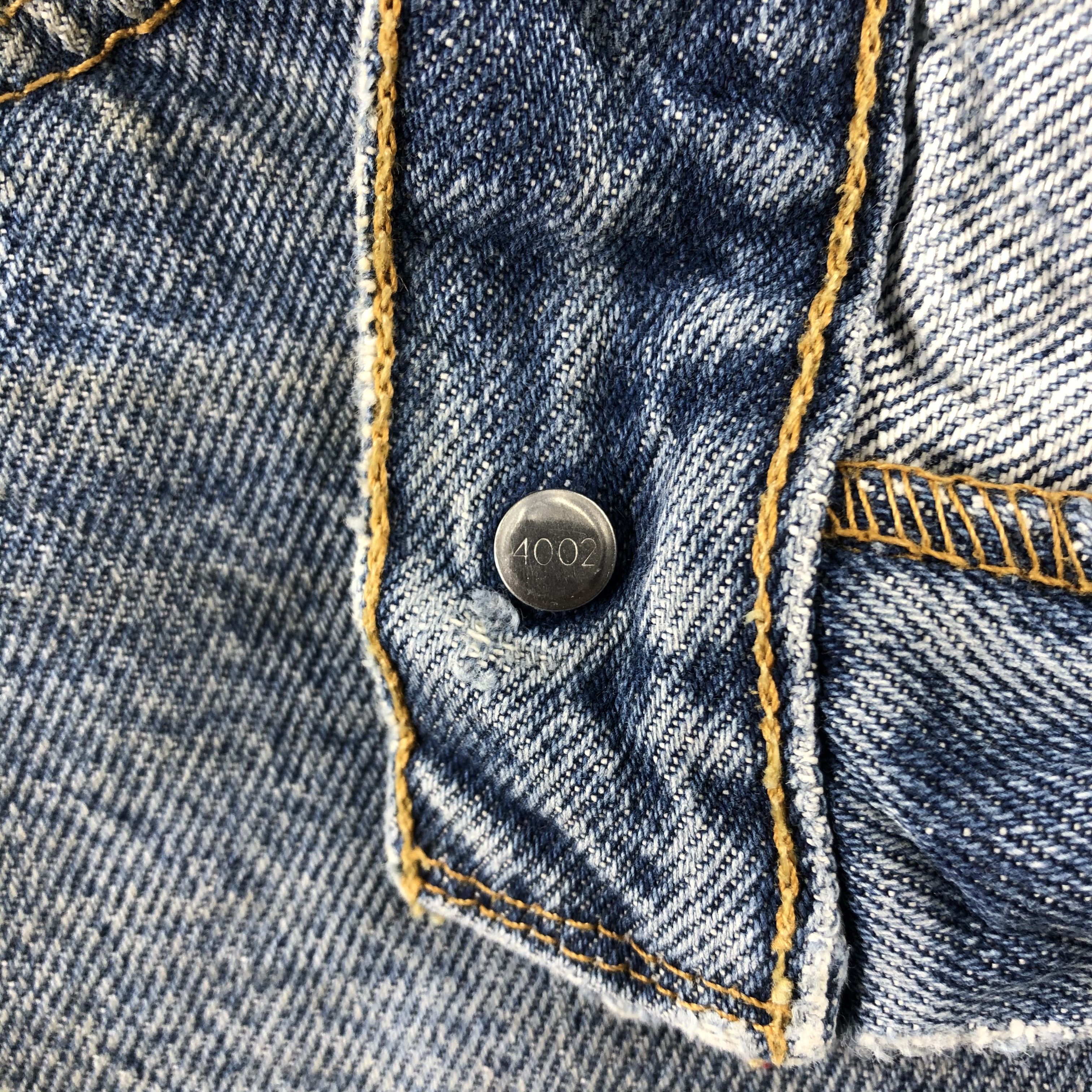 Levi's Vintage Blue Wash Levis 505 Jeans-J2619 Size US 43 - 17 Thumbnail