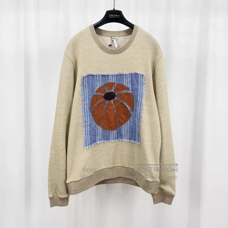 Loewe Loewe Patchwork knitted hoodie Size M / US 6-8 / IT 42-44 - 1 Thumbnail