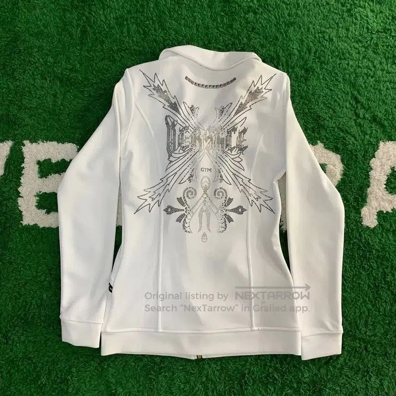 Versace Versace White Nylon Women's Jacket Size S . Size S / US 4 / IT 40 - 2 Thumbnail