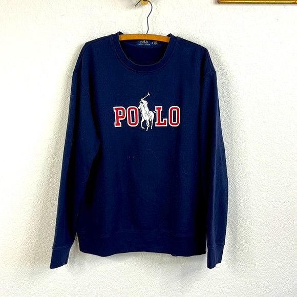 Polo Ralph Lauren Ralph Lauren Polo Pony Graphic Sweatshirt Size US XL / EU 56 / 4 - 1 Thumbnail