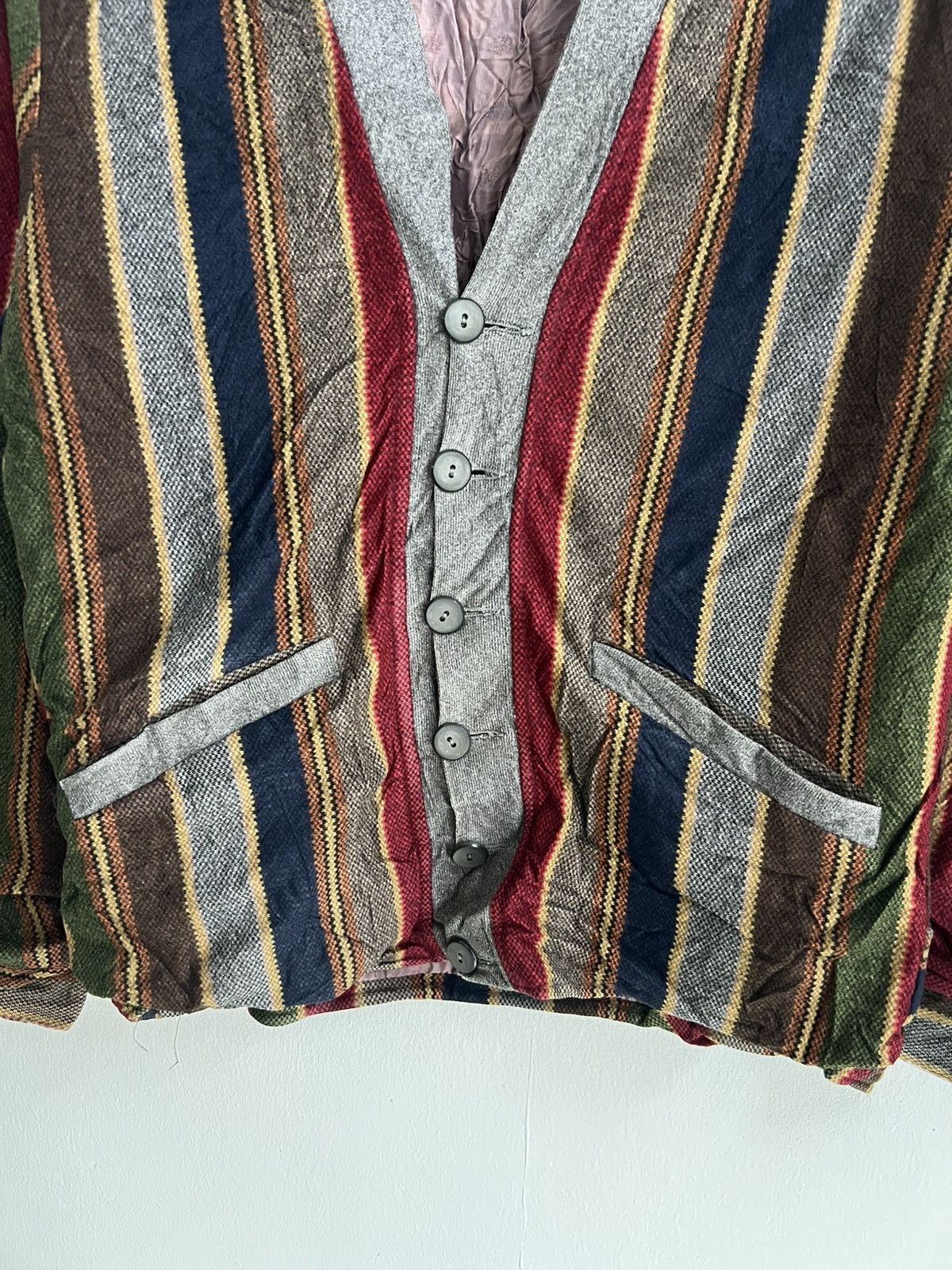 4GSELLER Vintage 40s/50s Calderon California Rockabilly Btn Cardigan Size US S / EU 44-46 / 1 - 4 Thumbnail
