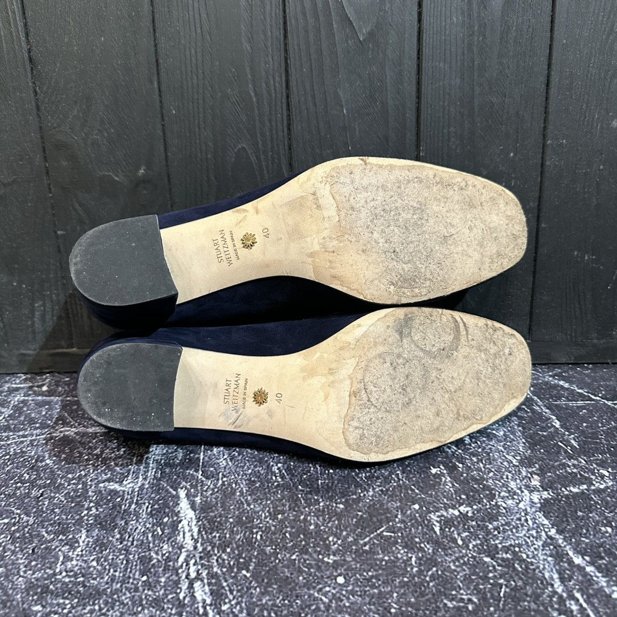 Stuart Weitzman Stuart Weitzman women’s suede loafers heels size 40 Size US 10 / IT 40 - 11 Thumbnail