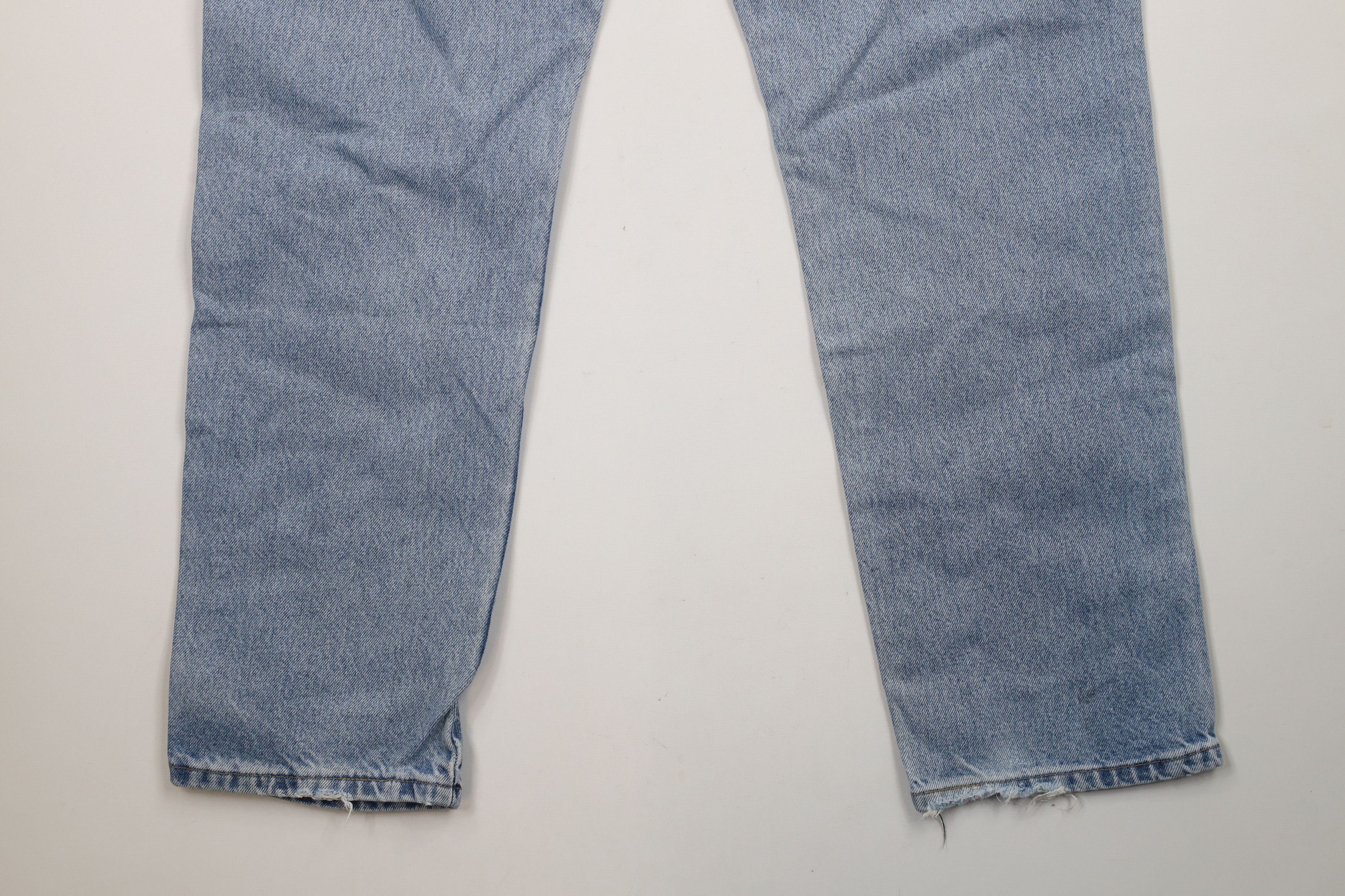 Cabelas × Vintage Vintage 90s Cabelas Spell Out Straight Leg Denim Jeans Blue Size US 34 / EU 50 - 16 Thumbnail