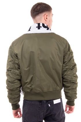 Midnight Studios New Midnight Studios MA-1 Bomber Detachable Logo Scarf 3 L Size US L / EU 52-54 / 3 - 19 Thumbnail