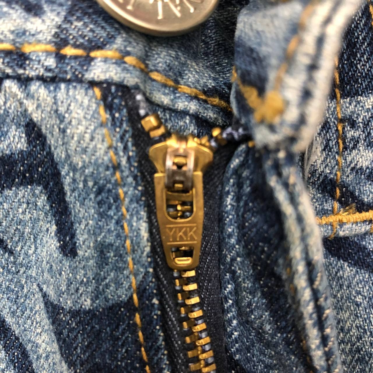 Japanese Brand P443 CO&LU JAPAN FULLPRINT DENIM Size 28" / US 6 / IT 42 - 6 Thumbnail