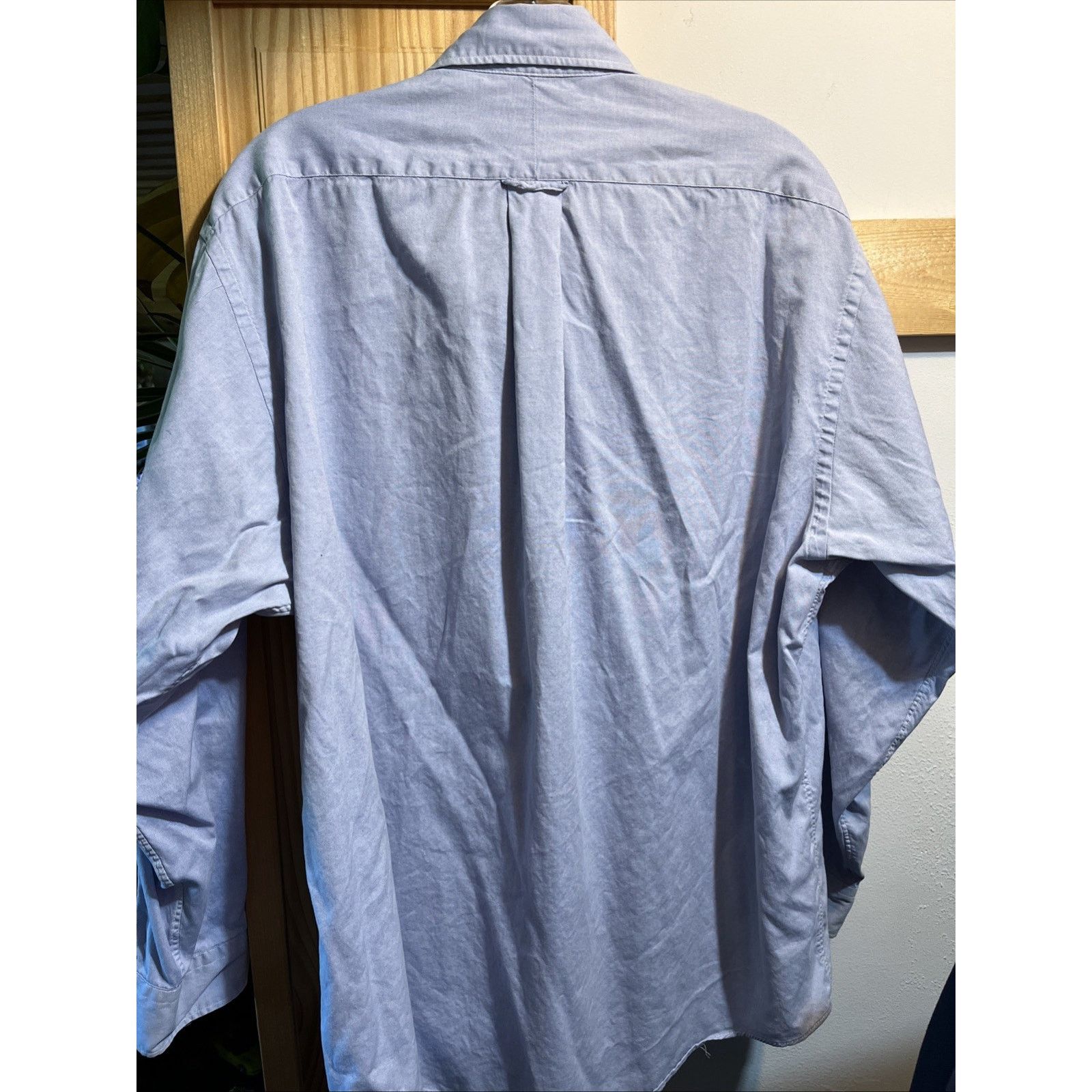 Club Room Club Room Mens Regular fit Dress Shirt Large 16.5 34 Blue LS Size US L / EU 52-54 / 3 - 7 Thumbnail