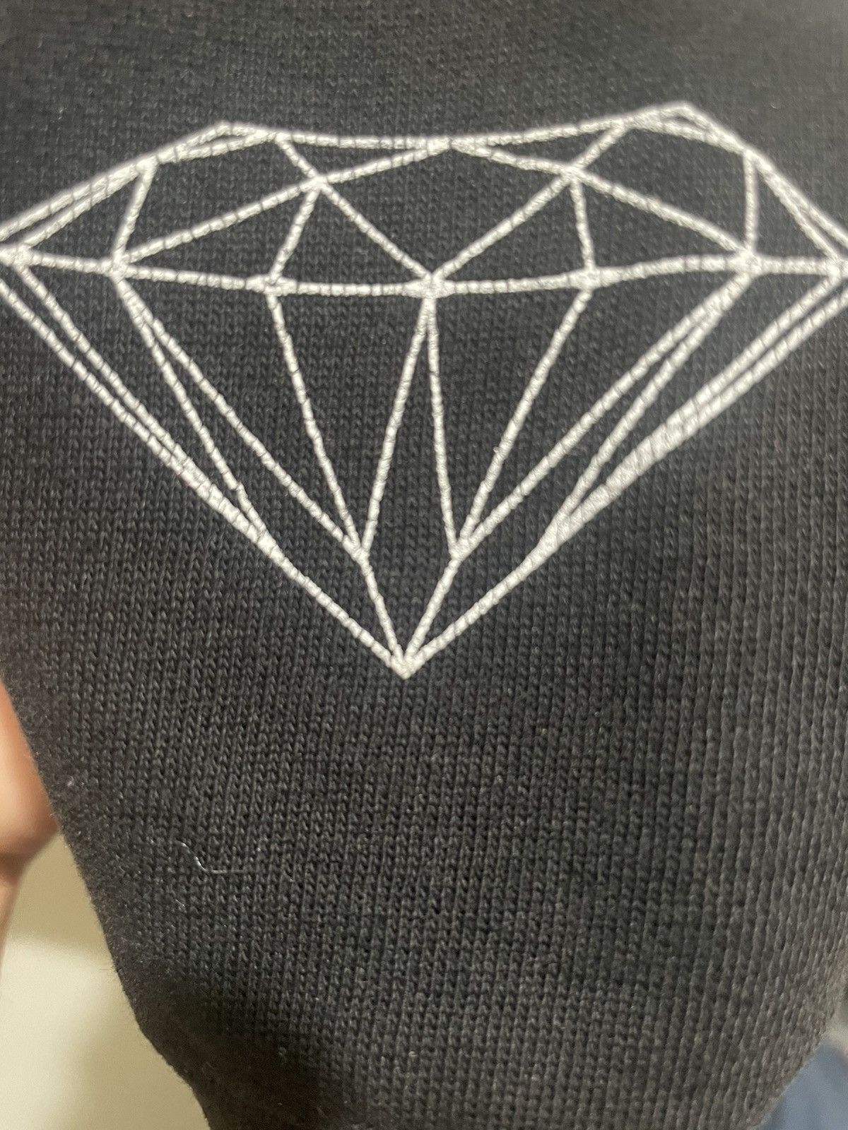 Diamond Supply Co. Diamond Supply Co 2012 Big Crystal Hoodie Size US L / EU 52-54 / 3 - 3 Thumbnail