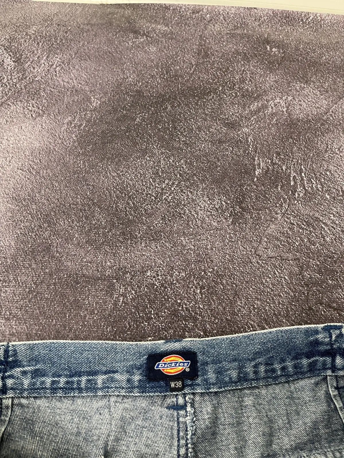 Dickies × Vintage Vintage Dickies USA Blue Hype Denim Cargo Shorts Size US 38 / EU 54 - 7 Thumbnail