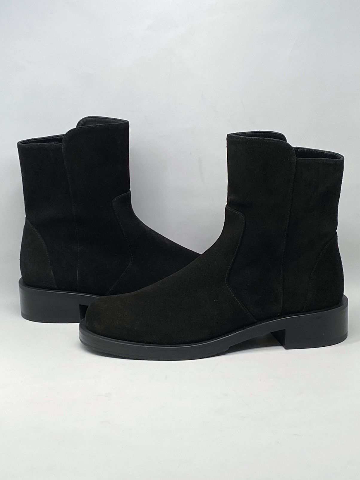 Stuart Weitzman Stuart Weitzman Block Heel Suede Booties size 7 Size US 7 / IT 37 - 3 Thumbnail