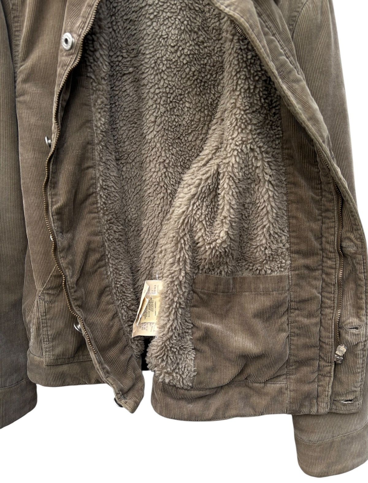 Diesel Diesel Corduroy Sherpa Lining Bombers Jacket Size US S / EU 44-46 / 1 - 11 Thumbnail
