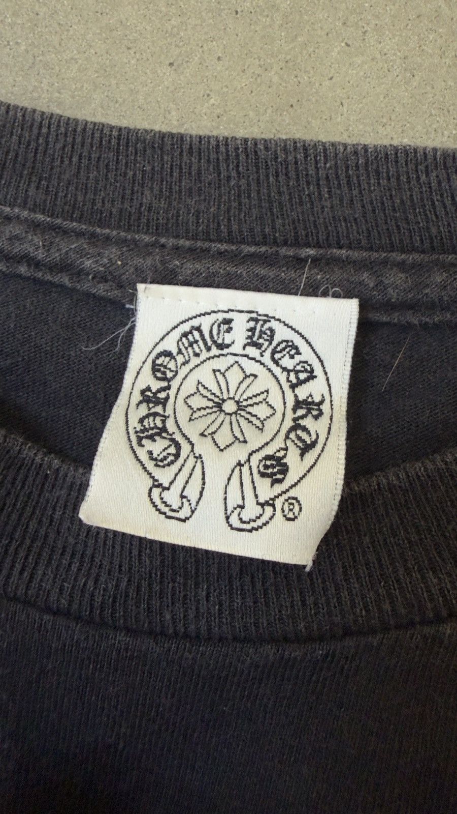 Chrome Hearts RARE! Chrome Hearts Long Sleeve Embroidered Horseshoe Tee Size US M / EU 48-50 / 2 - 3 Thumbnail