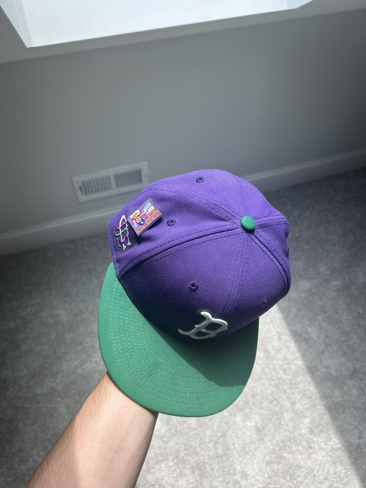 New Era Ground Ball Grape Red Sox Fitted Size ONE SIZE - 3 Thumbnail