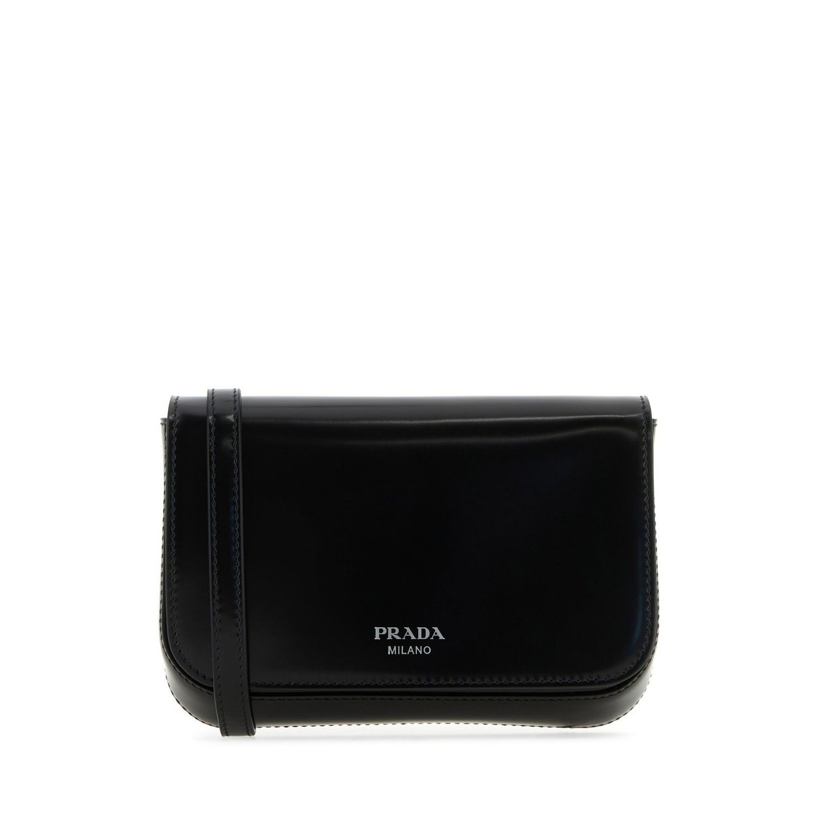 Prada PRADA Black Leather Crossbody Bag New And Authentic Size ONE SIZE - 1 Thumbnail