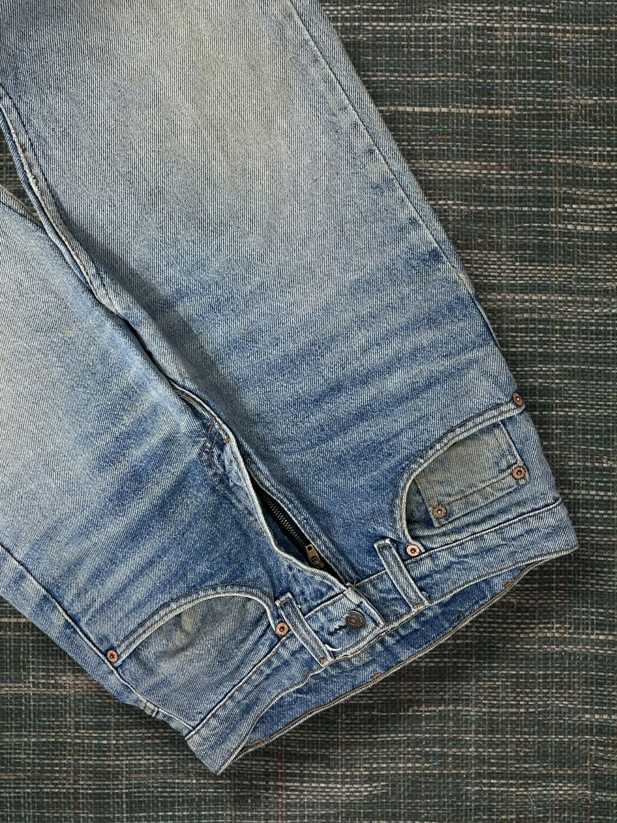 Levi's Vintage Clothing Vintage 1990s Original Designer Levis 505 Distressed Denim Size US 26 / EU 42 - 8 Thumbnail