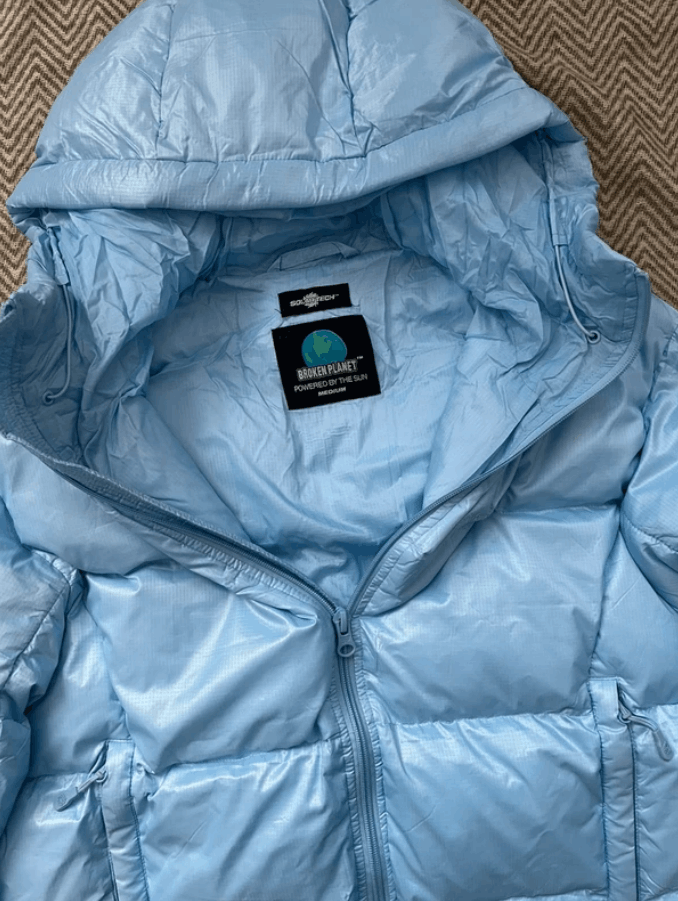 Broken Planet Broken Planet Sky Blue Puffer Jacket Size US M / EU 48-50 / 2 - 3 Thumbnail