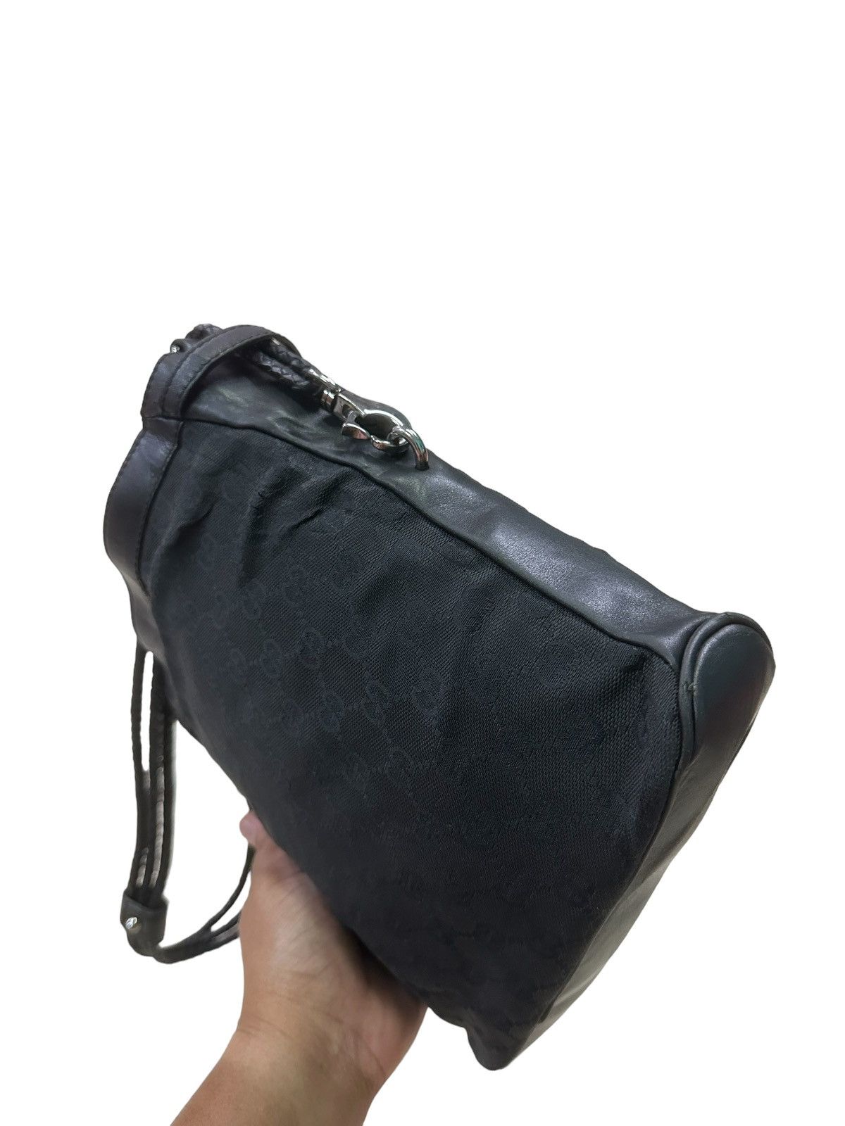 Gucci × Vintage AUTHENTIC VINTAGE GUCCI GG BRAIDED STRAP SHOULDER BAG Size ONE SIZE - 11 Thumbnail