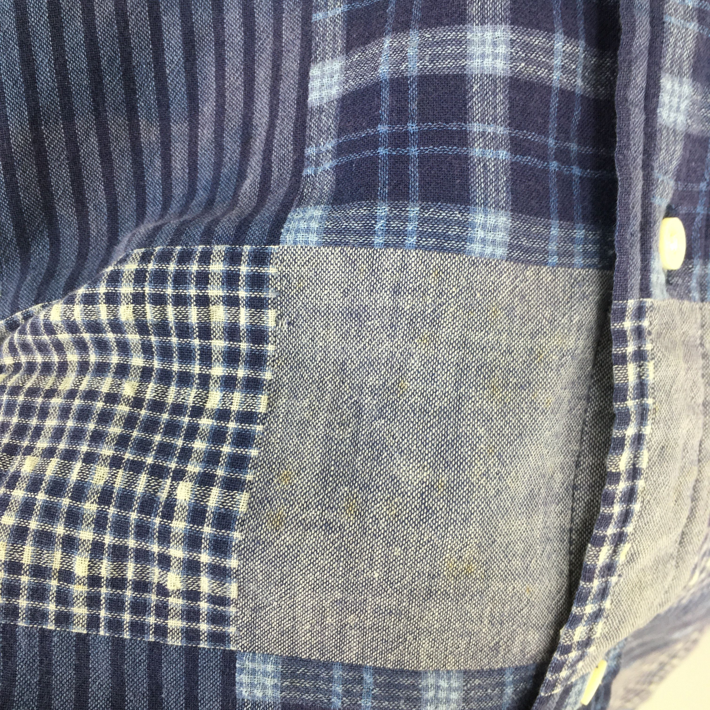 Sugar Cane Vintage Sugar Cane Japan Patchwork Checkered Flannel Size US L / EU 52-54 / 3 - 7 Thumbnail