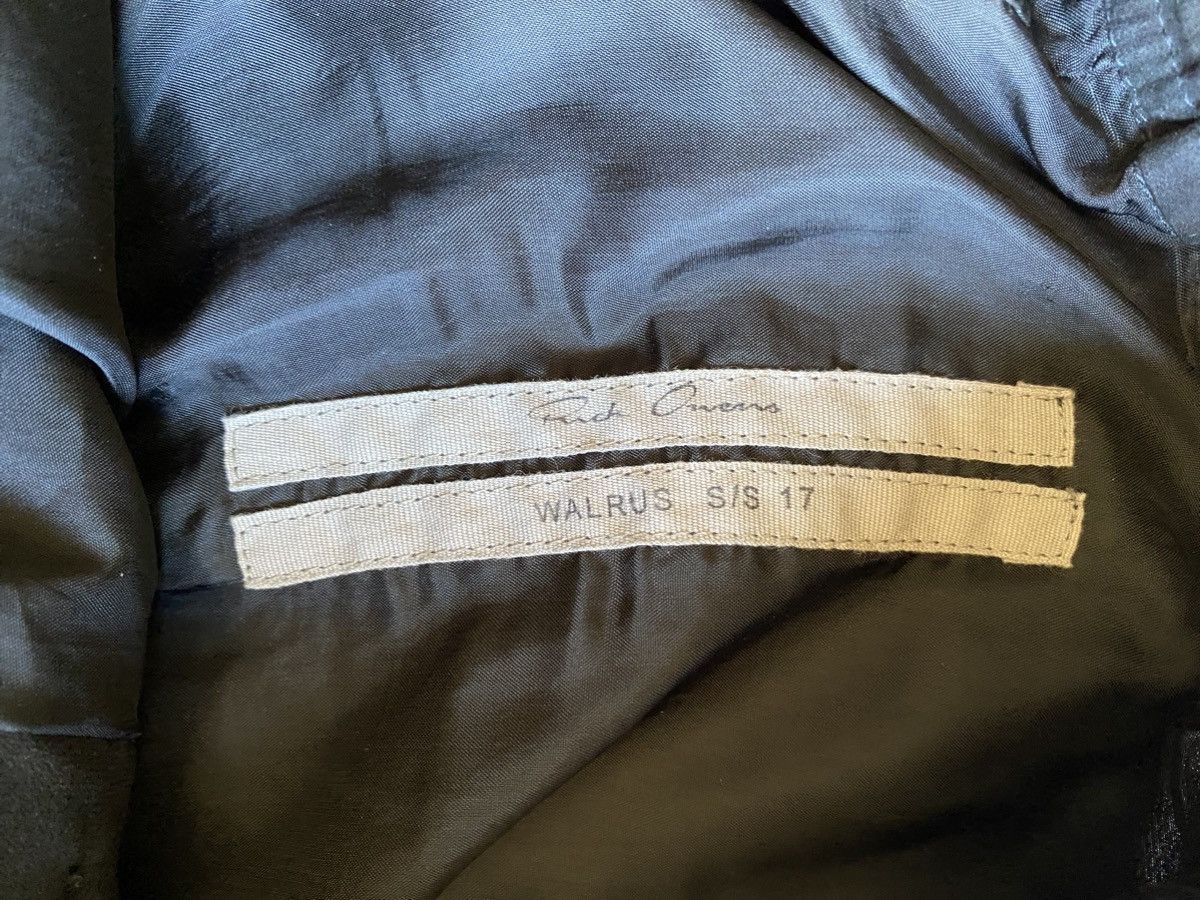 Rick Owens Walrus ss17 cropped trousers