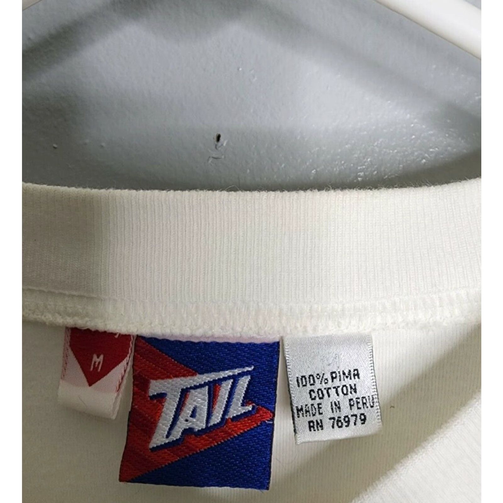 Vintage VINTAGE Tail Sweatshirt M 90s Golf Embroidered Crew Neck Long Sleeve Ivory Unisex Adults Pullover 90s Graphic Not Applicable Size US M / EU 48-50 / 2 - 6 Thumbnail