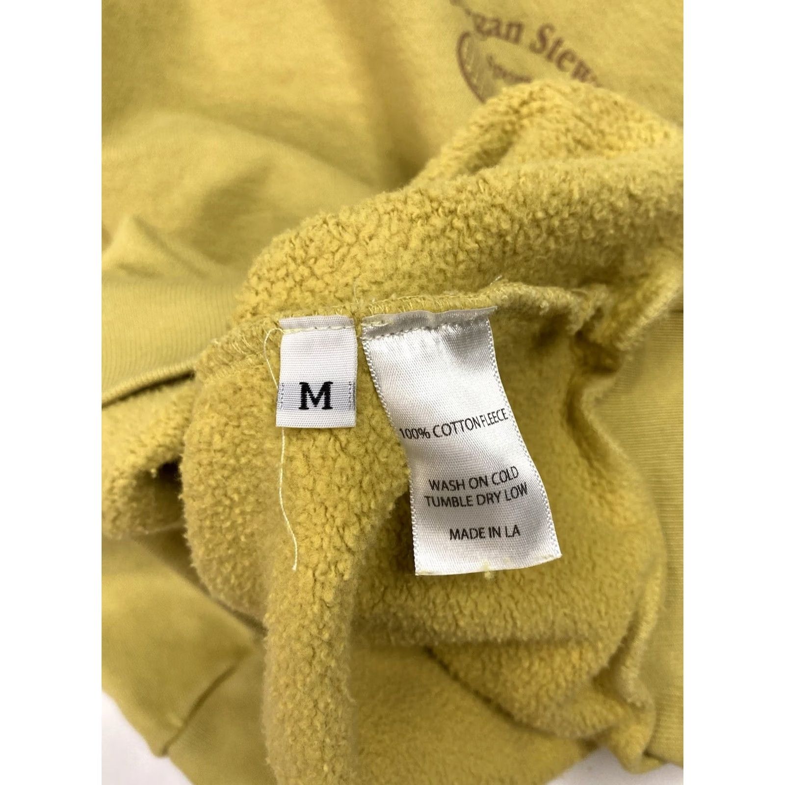 Vintage Morgan Stewart Sport Logo Crewneck Sweatshirt Women Medium Yellow Lemon Lime Shirt Sweatshirt All Seasons Rules Mens Womens Size M / US 6-8 / IT 42-44 - 4 Thumbnail