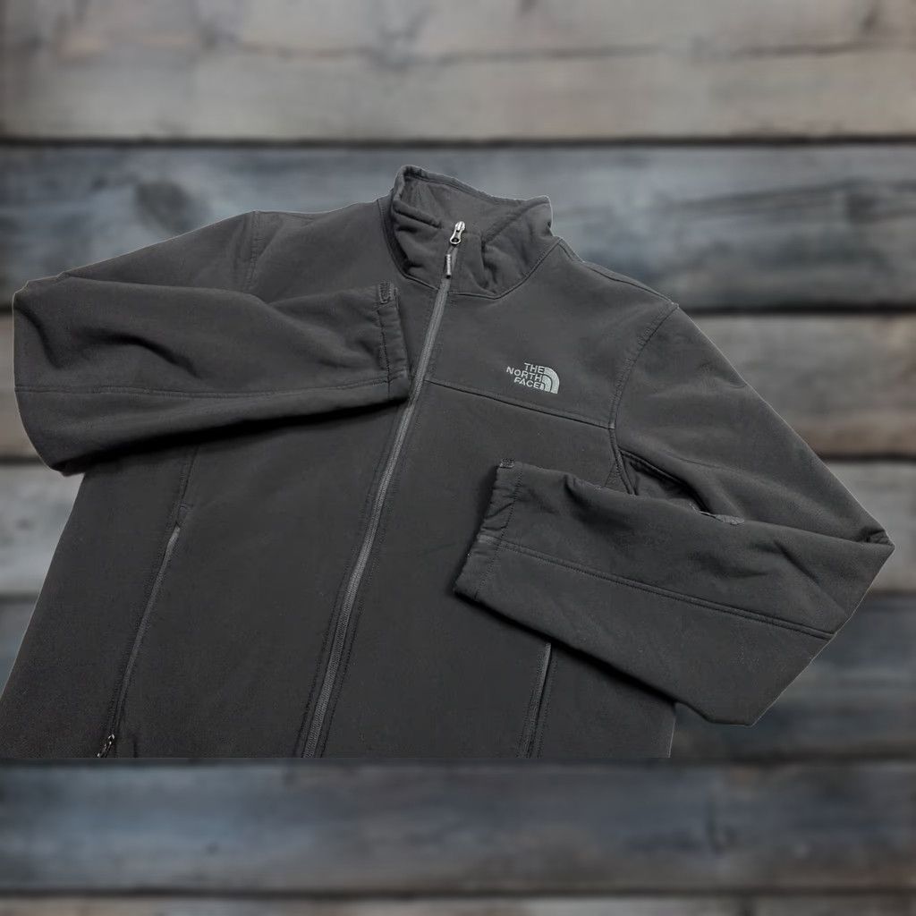 The North Face The North Face Jacket Mens Large Black Wind-Resistant Sherpa Lined Windwall Windbreaker Outdoor Hiking Size US L / EU 52-54 / 3 - 1 Thumbnail