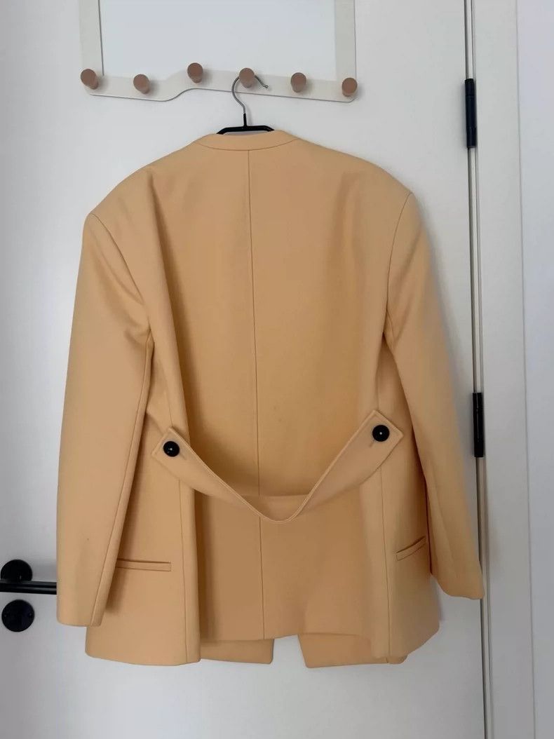 Jil Sander Jil Sander Apricot colored coat Size XXS / US 00 / IT 34 - 4 Thumbnail