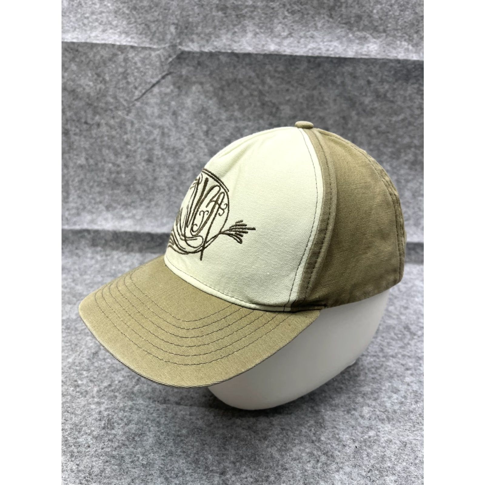RVCA RVCA Hat Cap Snap Back Adult One Size Green 100% Cotton Embroidered Skate Size ONE SIZE - 4 Thumbnail