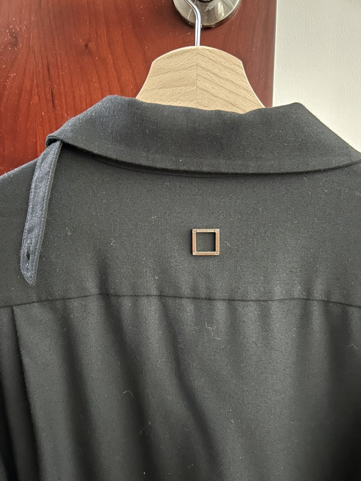 Wooyoungmi Wooyoungmi layered collar wool blending shirt Size US M / EU 48-50 / 2 - 4 Thumbnail