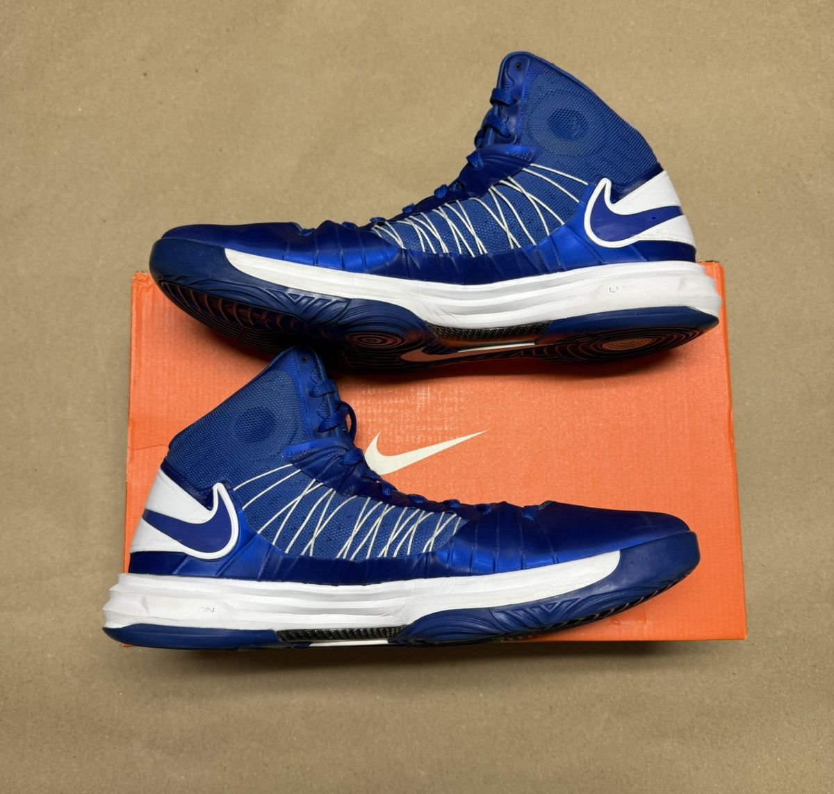 Nike Nike Air Hyperdunk 2012 TB Game Royal Men’s size 14 Rare! Size US 14 / EU 47 - 2 Thumbnail