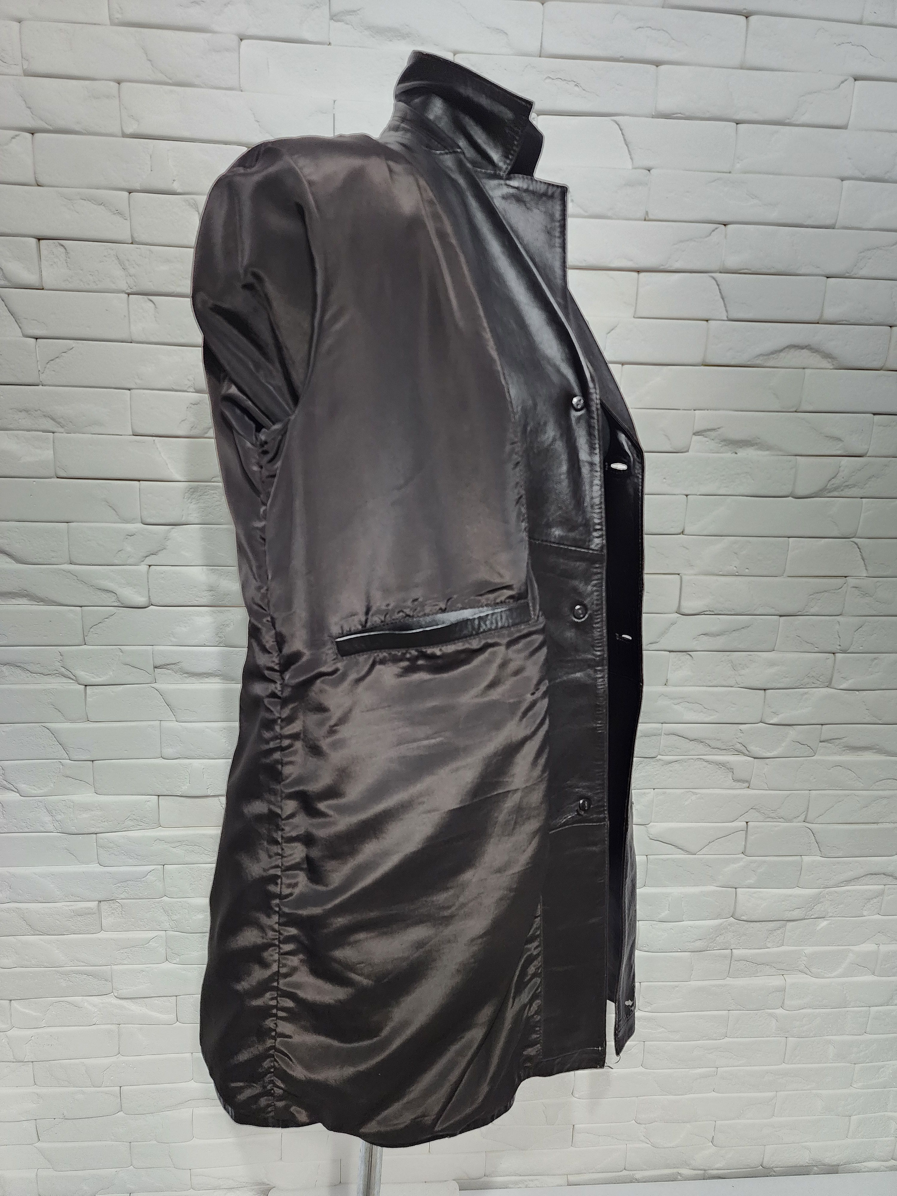 Other Stylish long women's leather jacket. Size L / US 10 / IT 46 - 10 Thumbnail