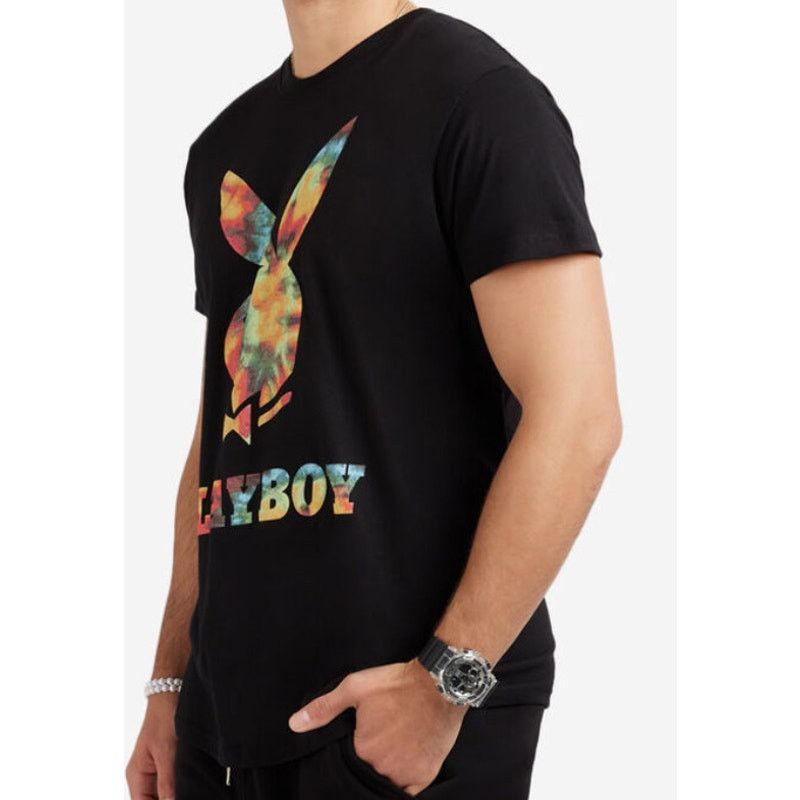 Playboy Playboy Tie-Dye Logo Tee Shirt Authentic Mens L Brand New Size US L / EU 52-54 / 3 - 2 Thumbnail