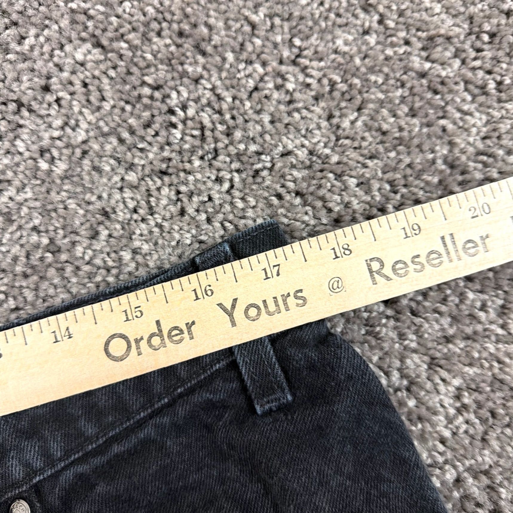 Levi's VINTAGE Levi's Jeans 545 Mens 36 Black Tapered Relaxed Denim Cotton 90s Jeans Mens Black 90s Levi's 545 Relaxed Tapered Jeans Mens Black 90s Size US 36 / EU 52 - 5 Thumbnail