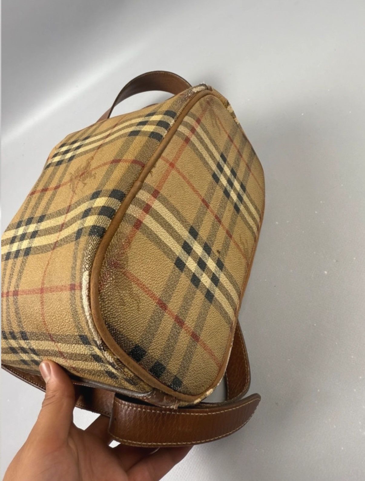 Burberry Burberry bucketbag vintage whit novacheck monogram Size ONE SIZE - 12 Thumbnail