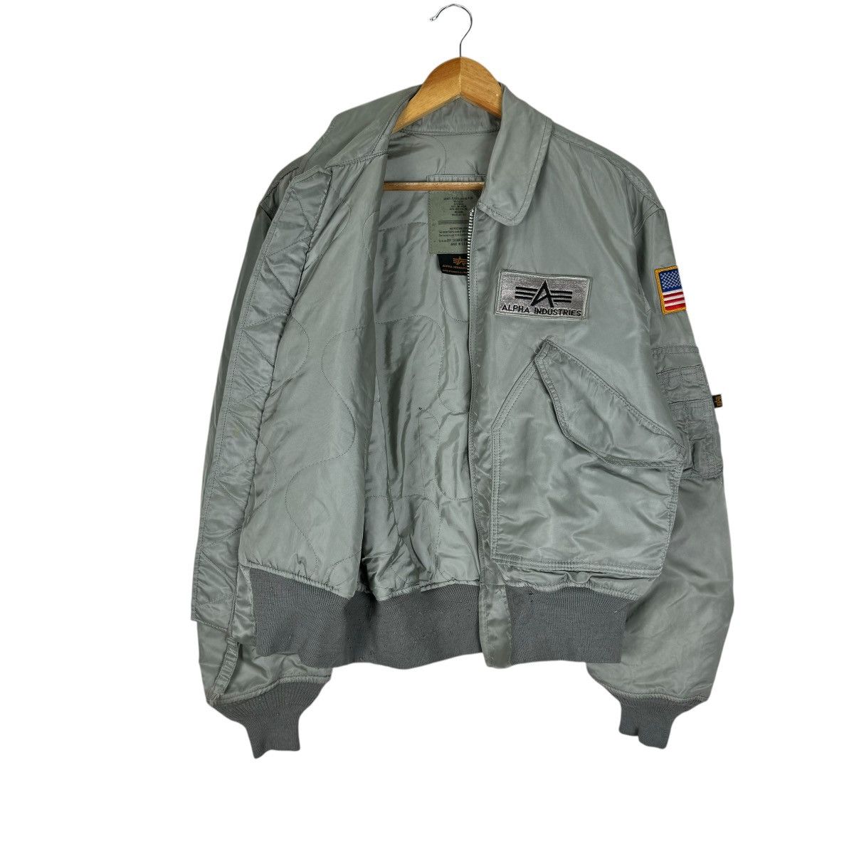Alpha Industries ☀️ALPHA INDUSTRIES TYPE CWU 45 FLYER BOMBER RIOT JACKET Size US M / EU 48-50 / 2 - 12 Thumbnail